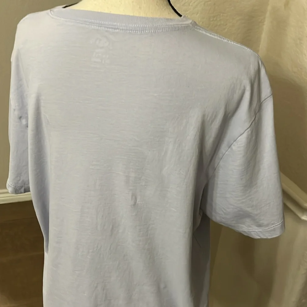 J.Crew light blue washed short sleeve crewneck T-shirt, Size L